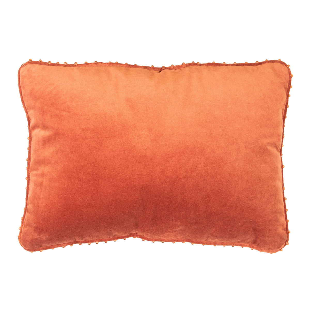 Fashion rust lumbar pillow