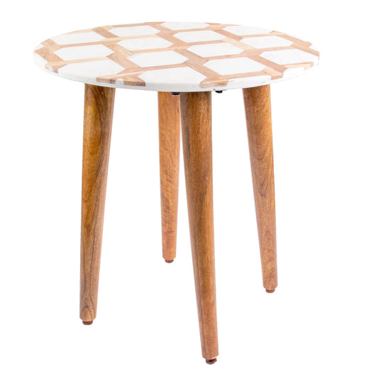 Pier 1 Brown Paraga End Table